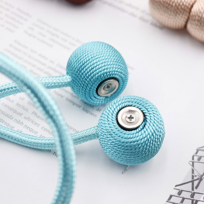 Simple Magnetic Curtain Tieback Clip Curtains Buckle Holder Decorative Home Curtains Accessories