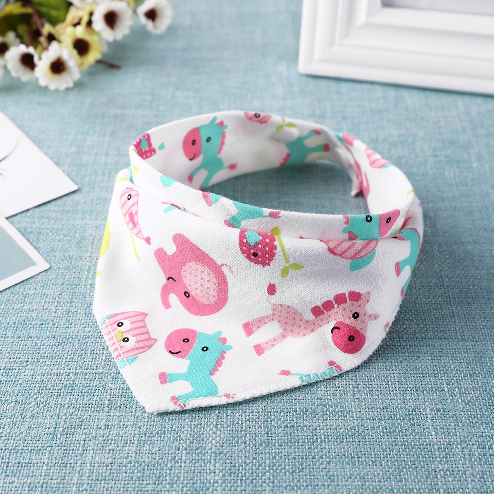 Brand 1Pcs Infant Kids Baby Unisex Feeding Saliva Towel Dribble Triangle Bandana Bibs Burp Cloths Baby