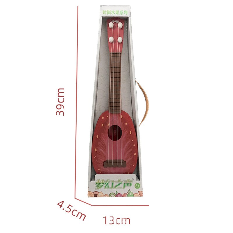 Kinderen Gitaar Speelgoed Fruit Gitaar Ukulele Kinderen Muziekinstrument Speelgoed Educatief Site: Watermelon Window Box