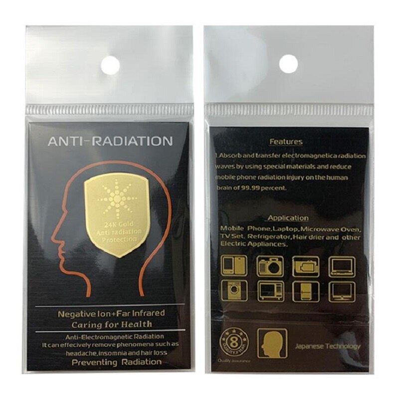 thumbnail image 2 of 6 Or 12 Pack Anti-Radiation Protection Sticker – EMF Quantum Shield For Phone – Unbranded 2 of 3