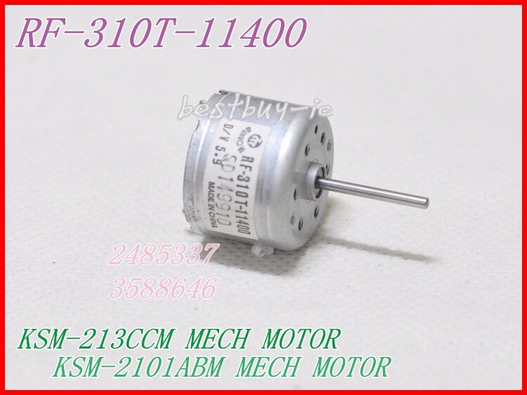 Cd-mekanism ksm -213 ccm / ksm -2101 abm motor rf -310t-11400 dv5.9v rf 310t 11400 för kss -213c kss -210a kcp -1h h8147af motor