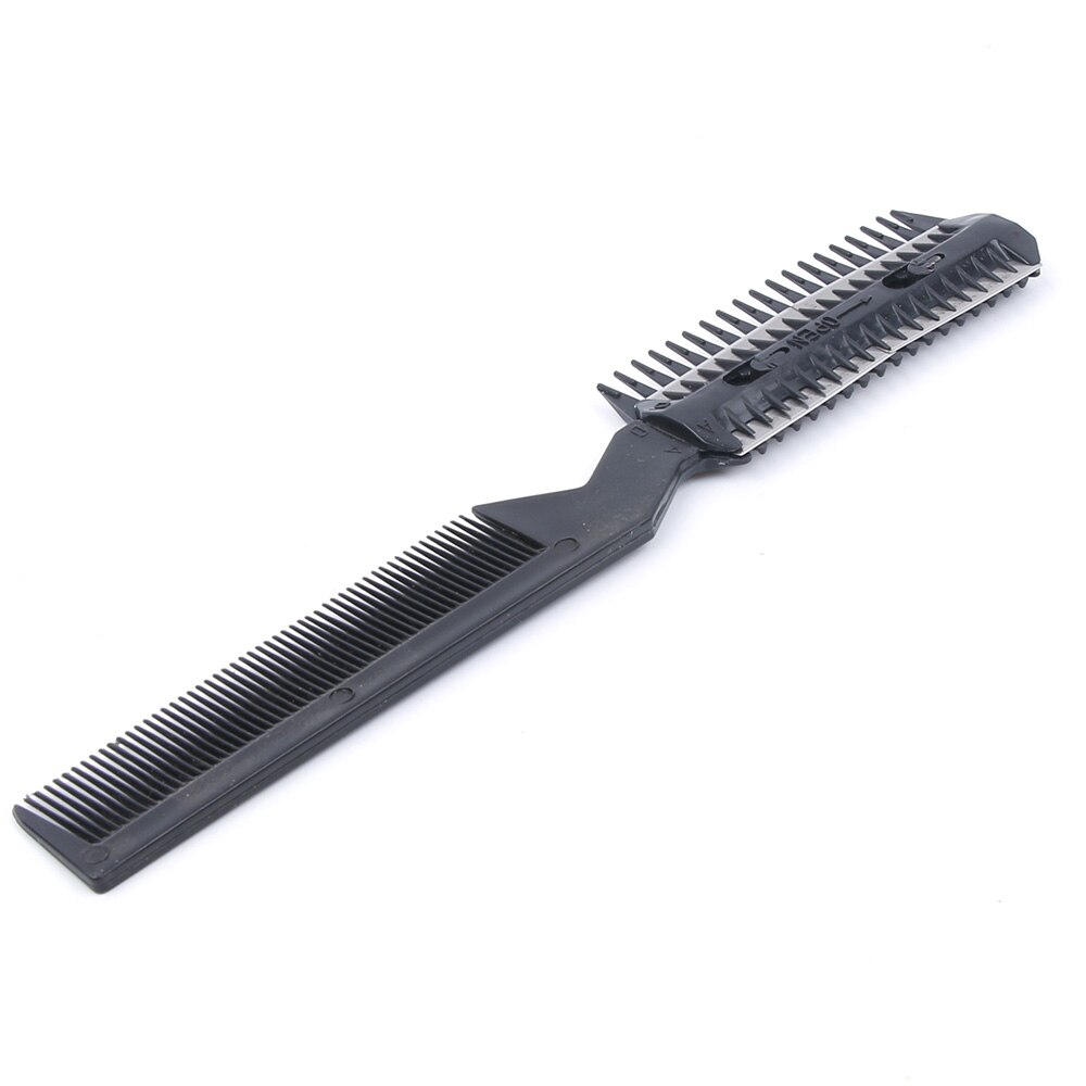 Hair Cutter Comb, Shaper Hair Razor With Comb, Split Ends Hair Trimmer Styler,Double Edge Razor Blades For pet Thin &amp; Thick Hair