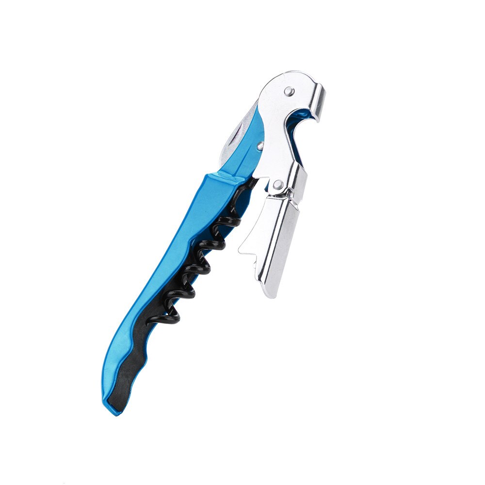 Flesopener Rvs Kurk Schroef Corkscrew Multifunctionele Wijn Flesopener L1121: E