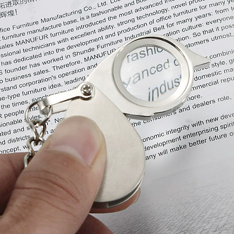 Mini Portable 10X Folding Key Ring Magnifier With ... – Grandado