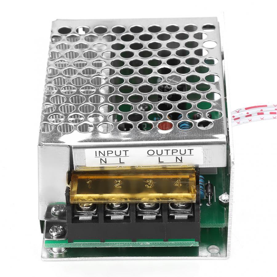 4000w ac 220v scr spenningsregulator mørkere elektrisk variabel regulator motor viftehastighetsregulator til varmtvannsbereder motor