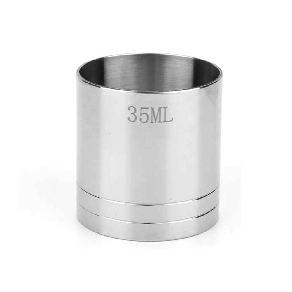 Spirit Measuring Cup Practical Thimble Cylinder Shape Stainless Steel Bar Kitchen Wine Lightweight Jigger Durable Tool Party