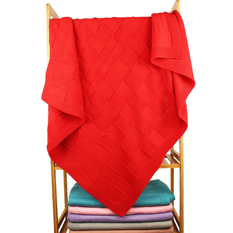 Herfst winter warme kinderwagen hoes deken winddicht quilt zacht rooster baby gebreide hoes deken verdikt effen buiten