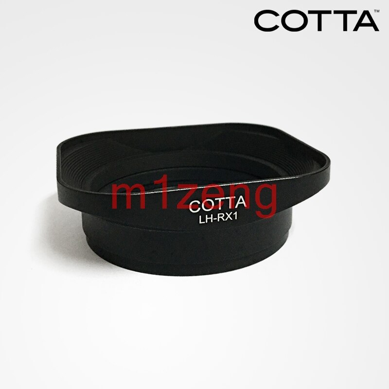 DSC-RX1 Plaza parasol de lentes de metal para Sony RX1 RX1R RX1RII RX1RM2 e lente de montaje sustituye a LHP-1