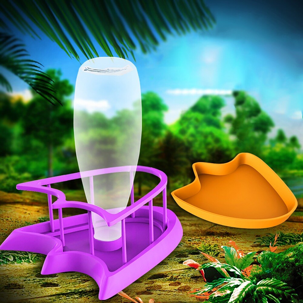 Water Dish Water Bowl Feeding Tray For Gecko Lizard Reptiles bird Tortoise Turtle Terrarium Decor Water Dispenser landscaping