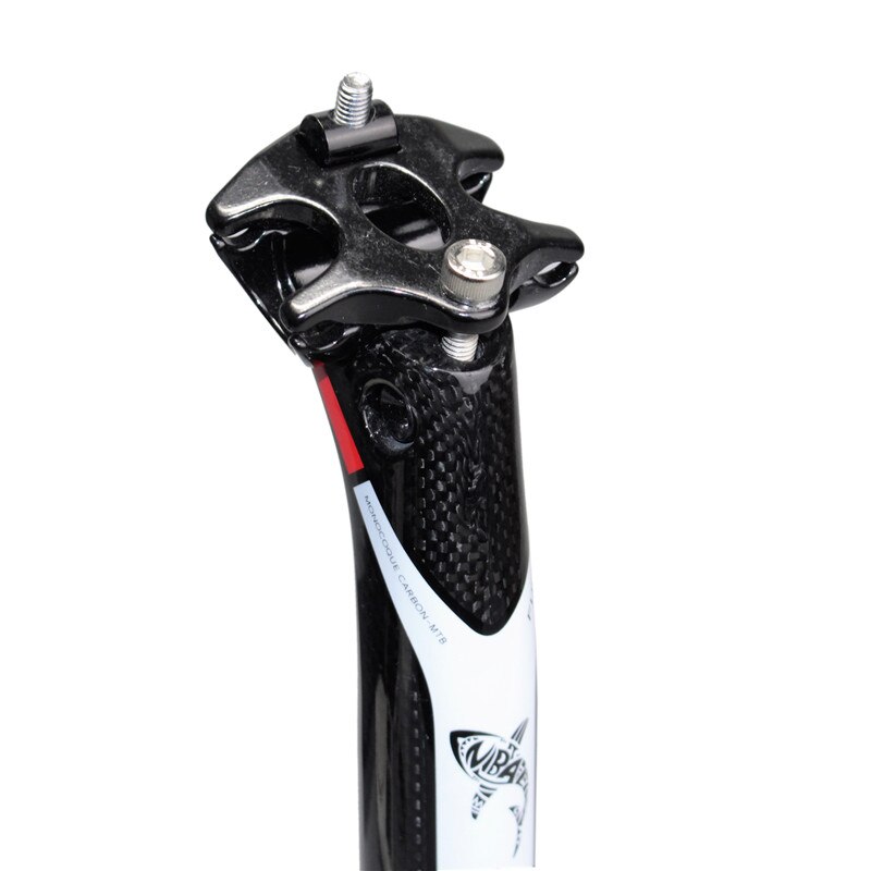 Venta nueva IVEKE 0MM tija de sillín de carbono 27,2/30,8/31,6*350/400 bicicleta de carbono MM titsmbb tija de sillín de pista de carbono