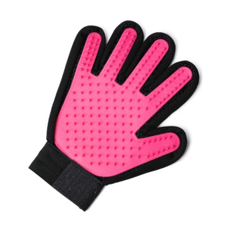 3 Stks/set Huisdier Mijten Flea Extractor Insect Clip Kat Hond Schoonmaken Krassen Apparaat Pincet Springen Schorpioen Haak Dierbenodigdheden: 1pc Pink Right glove