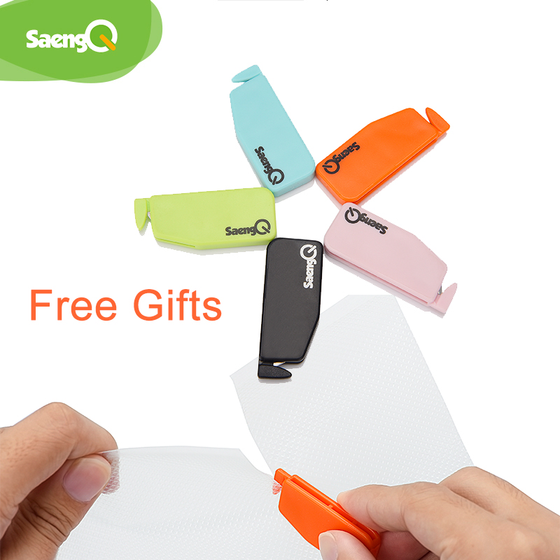 saengQ 5 Rolls/Lot Kitchen Bags For Vacuum Sealer bags Food Vacuum Bag Storage Vacuum Packaging Rolls 12/15/20/25/30cm*500cm