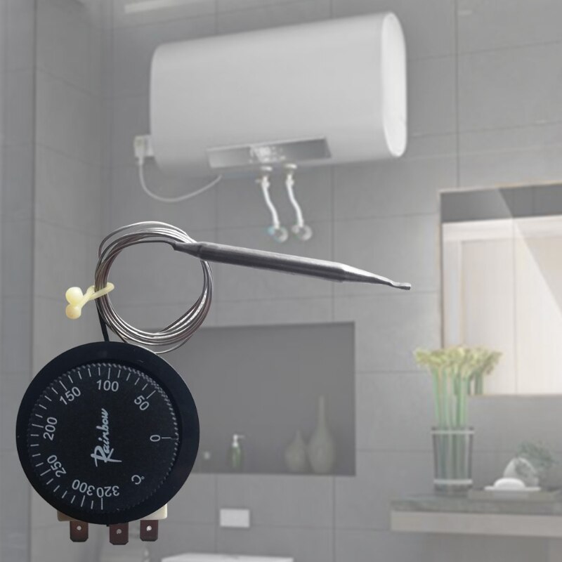 Interruptor de Control de temperatura, perilla de arco iris duradera, Ts-120s de 0 a 320 grados, controlador de temperatura de Ts-320s,