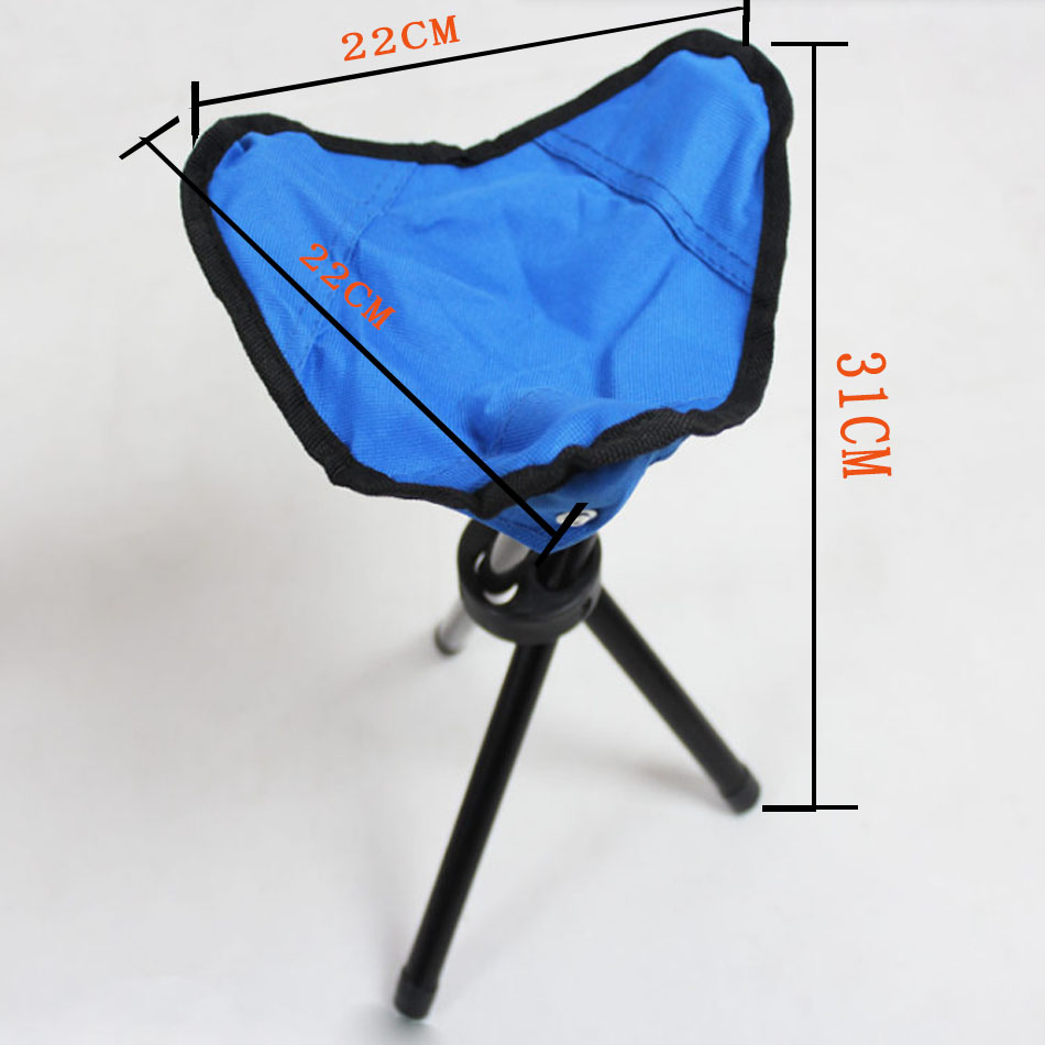 Outdoor Kleine Opvouwbare Driehoekige Kruk Visstoelen Camping Multifunctionele Banken Opvouwbare Krukken Huishoudelijke Dagelijkse Parkstoelen: Buff