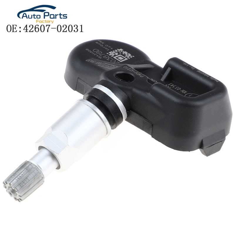 Dæktryk sensor til toyota avensis auris rav 4 yaris verso 42607-02031 4260702031 42607-02030 pmv -c210 433 mhz tpms