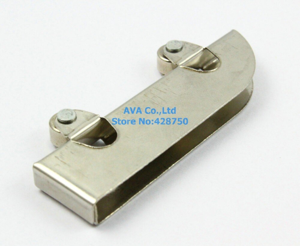 10 Pieces Showcase Glass Sliding Door Roller Clamp Cabinet Pulley / Steel Wheel