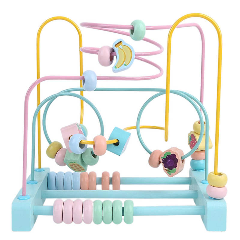Maze Circles Around Beads Abacus Math Toys Puzzle ... – Grandado