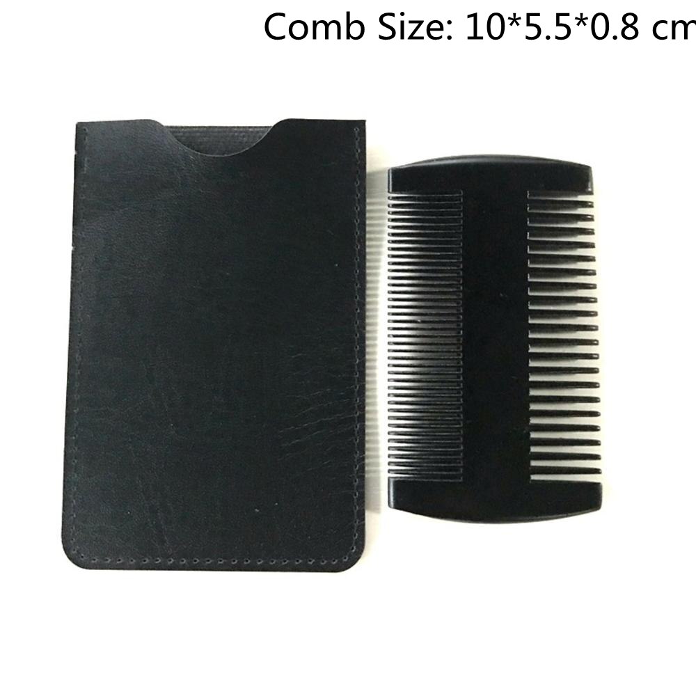 Peine de madera de sándalo Natural Boutique, pelo de cepillo de dientes finos, masajeador de cabeza antiestático, herramientas para el cuidado del cabello, 1 unidad: Wood-5