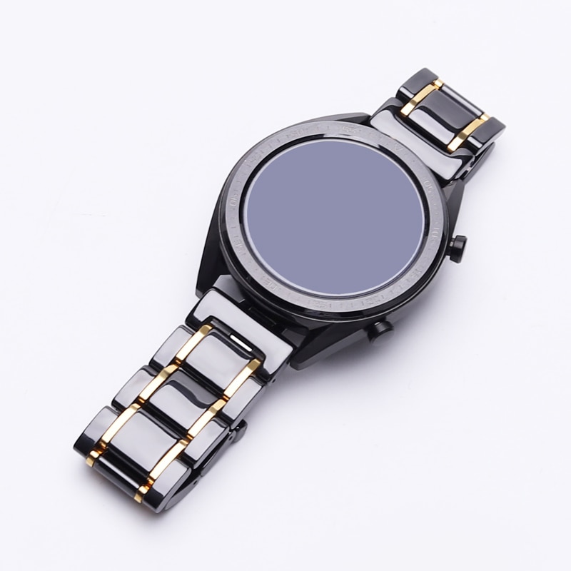 20mm 22mm Keramische armband Voor huawei watch 2/GT 2/honor horloge magic Voor Samsung Gear S3 frontier/Classic vervanging band