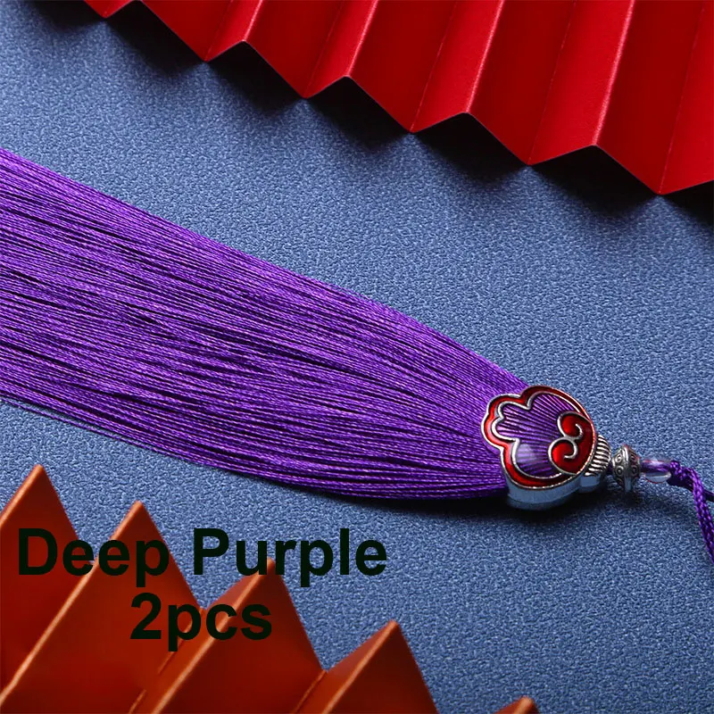 2 uds borlas artesanales sombrero de nube borla sedosa hecha a mano borlas suaves para manualidades fabricación de joyería accesorios DIY: Azul cielo