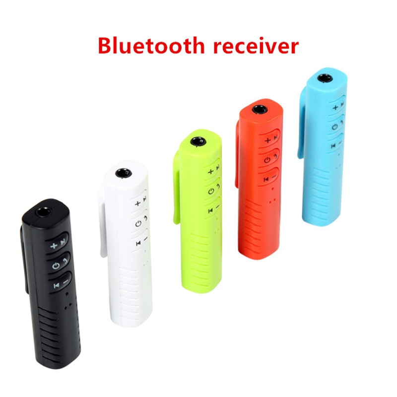 Bil bluetooth aux 3.5mm stik bluetooth modtager håndfri opkald bluetooth adapter bil sender auto musik modtagere