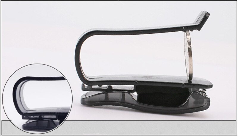 Car Accessory Sun Visor Sunglass Glasses Clip Ticket Holder Stand for BMW 1 2 3 4 5 6 7 Series X1 X3 X4 X5 X6 E60 E90 F07 F09