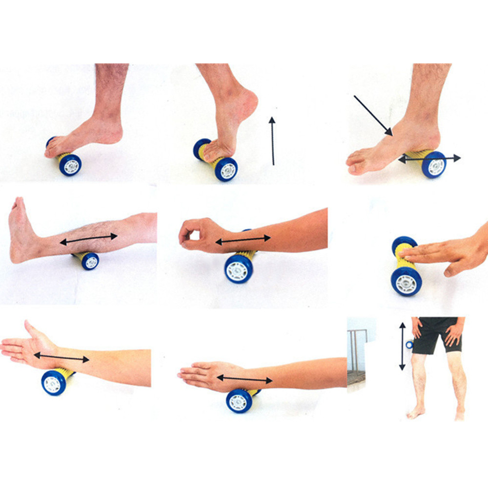 Yoga Bal Voetmassage Roller-Ideaal Foot Pain Relief Massager-Voet Massager Voor Hielspoor Fitness Bal Мяч для Фитнеса # A35