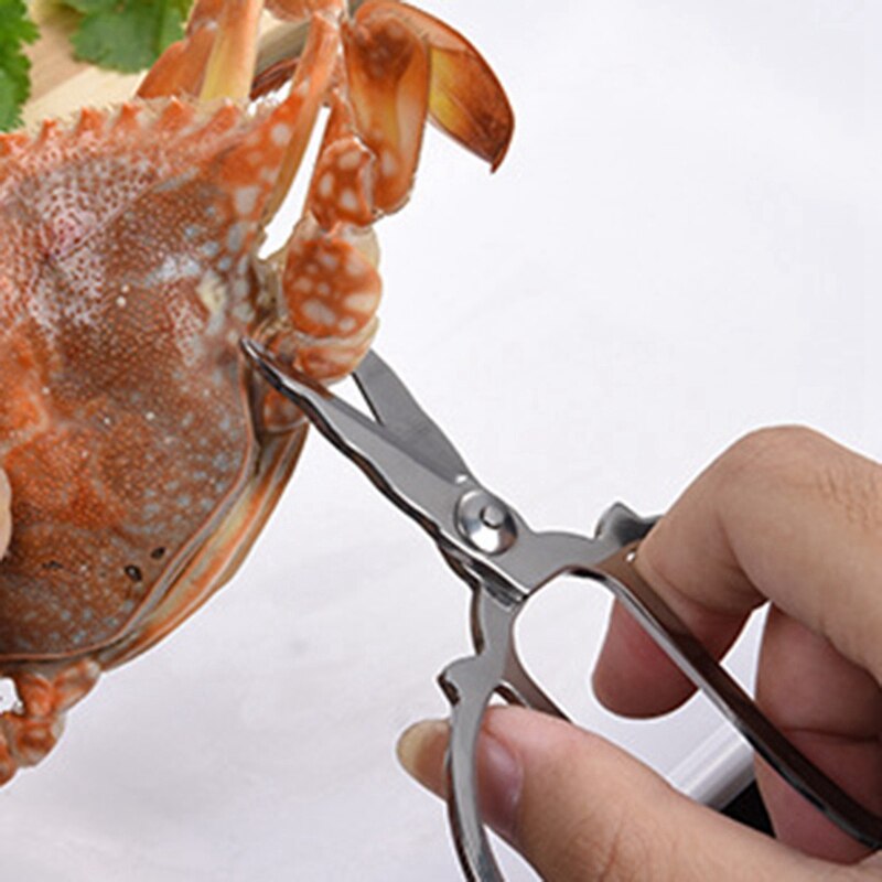 8-Piece Set for Eating Crab Tools Stainless Steel Crab Clamp Crab Clamp Crab Needle Tool Box