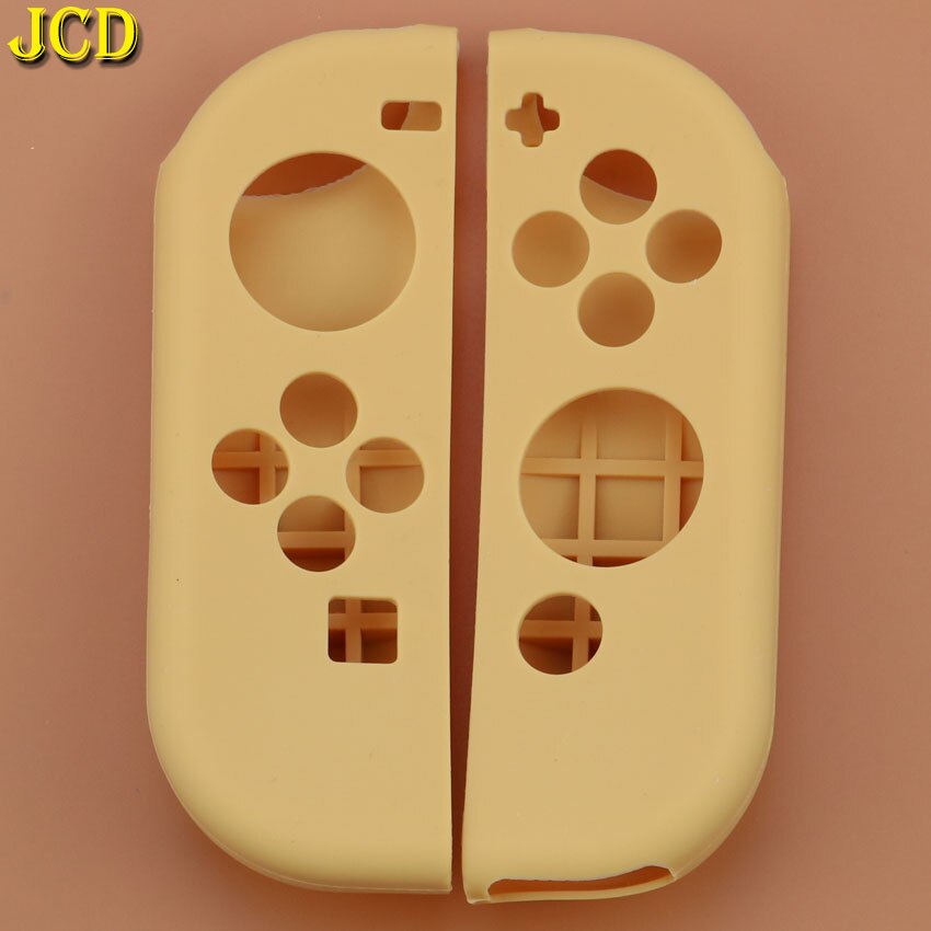 JCD 1Set Anti-Slip Silicone Soft Case For Switch NS Protective Cover Skin For Nintend Switch Joy-Con Controller Accessory: N-N