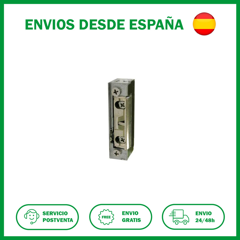 Cerradero eléctrico Dorcas Serie 99 Sin placa ABDF 9938. Cerradero eléctrico Dorcas de la Serie 99 sin placa, ABDF automático y desbloqueo regulable.