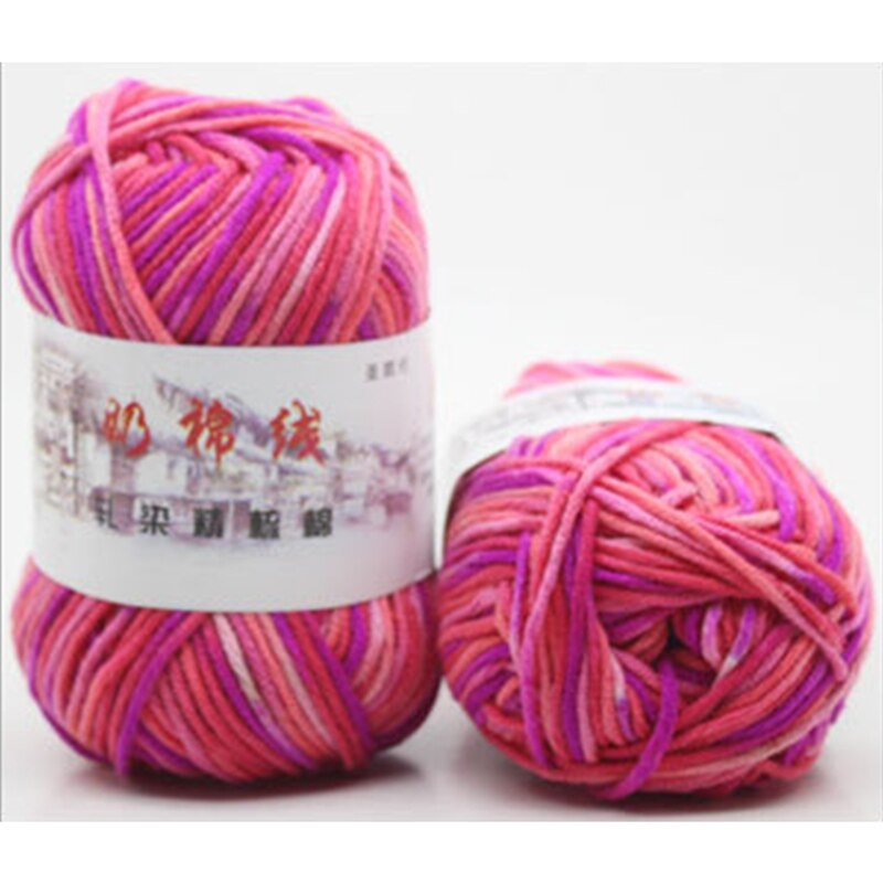 Baby Milk Cotton Yarn Crochet Hat For Knitting Wool Yarn Warm Chunky Yarn Children Hand Knitted Yarn Blanket Sweater: 17