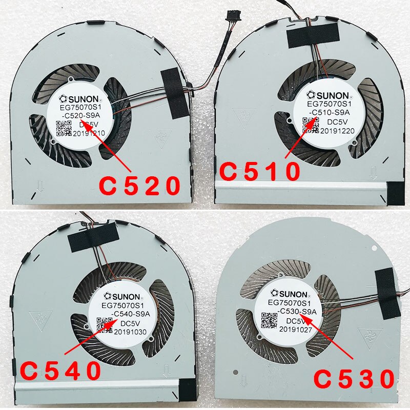 Laptop CPU GPU Cooling Fan Cooler Radiator for DEL... – Grandado