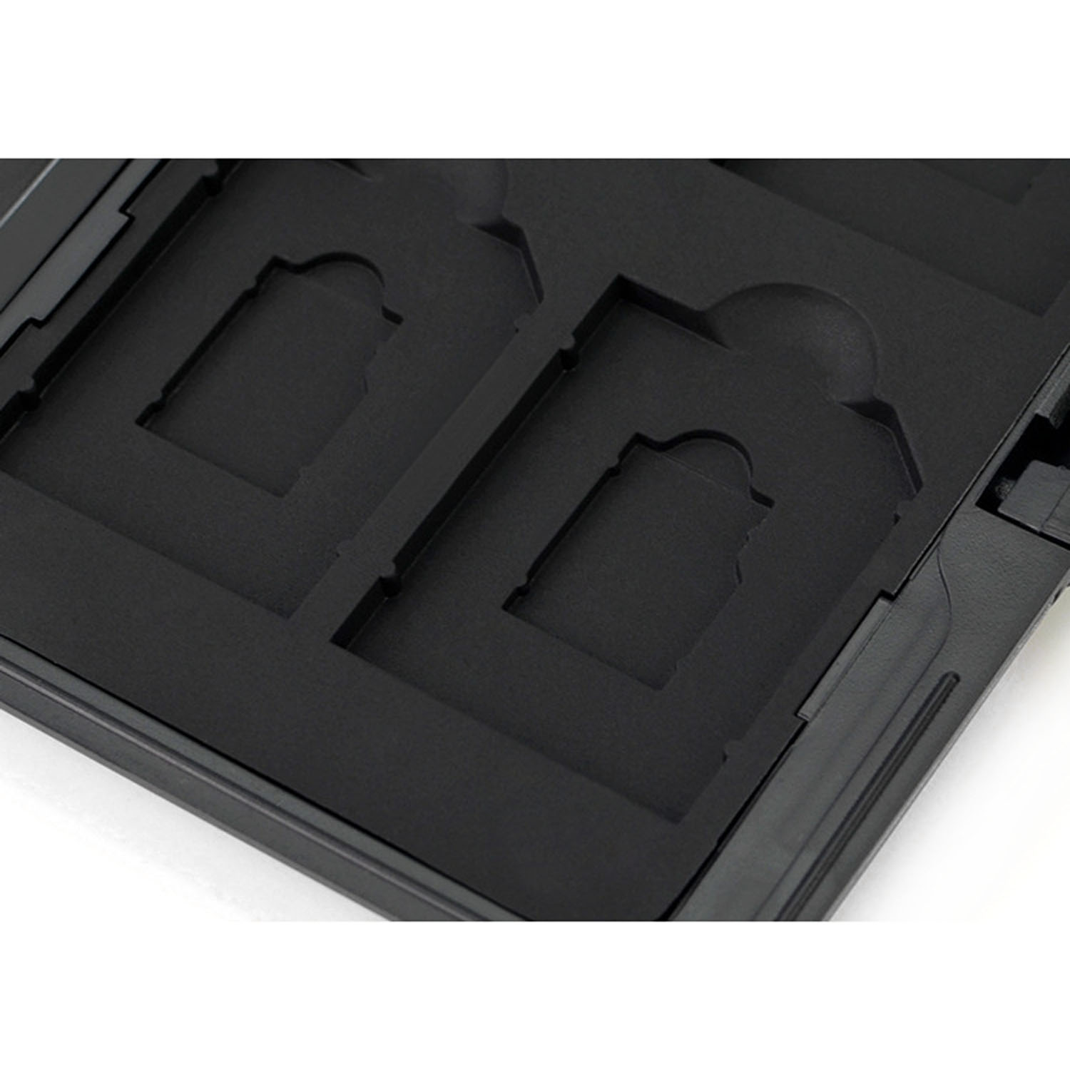 8 spor aluminium sd mikro digital hukommelse kort sak holder organizer Oppbevaring eske media sd sdhc sdxc tf kort sak Oppbevaring