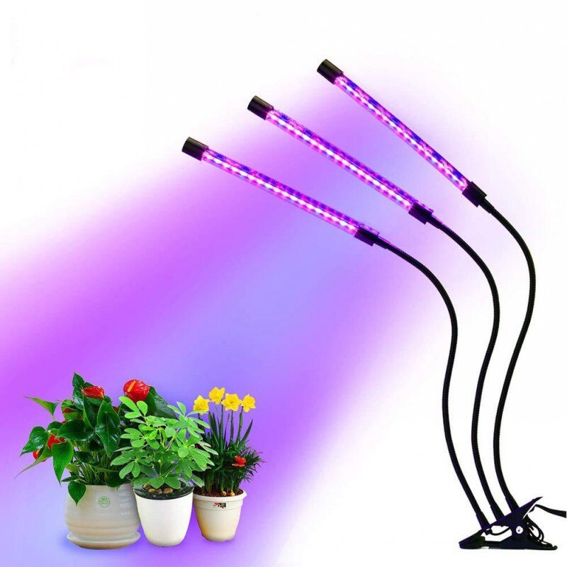 4 Head Grow Light 5V USB led Plant Lamps Full Spec... – Grandado