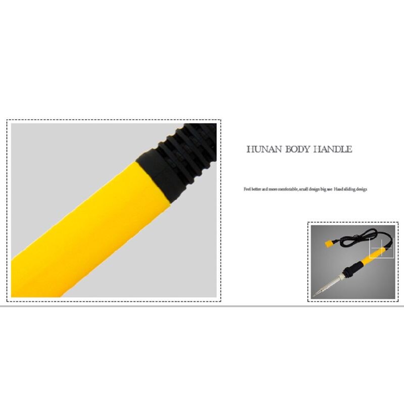 12V 30W 23CM Lözehn Eisen Griff Bleifrei XT60 Stecker Elektrische Wartung K3KA