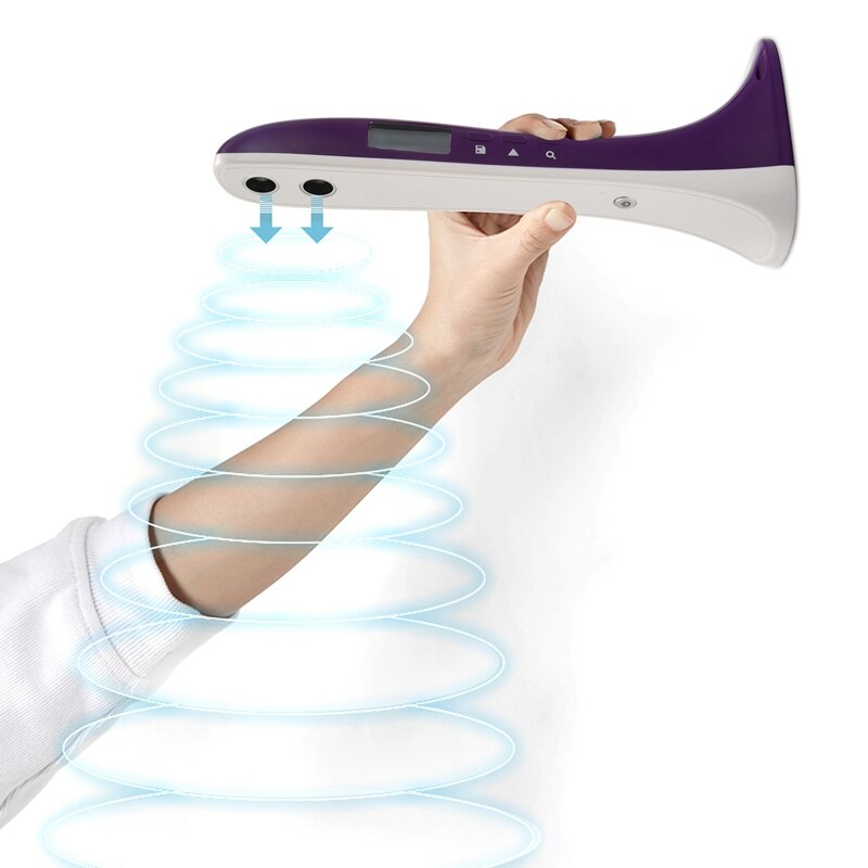 Ultrasonic Height Meter, Digital LCD Ultrasonic Cable Height Meter Handheld Height Cable Tester For Child Adult