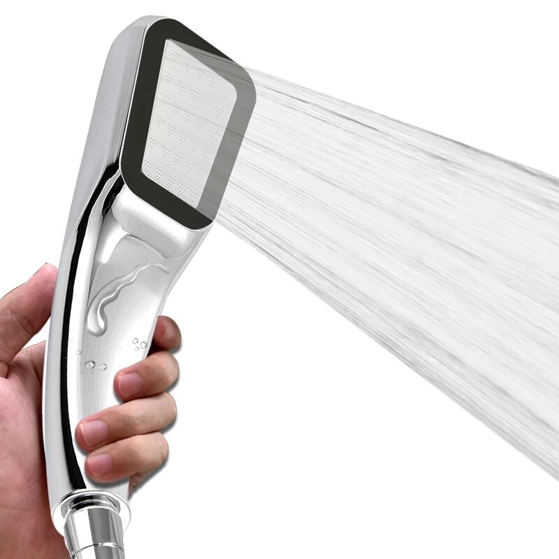 Luxo 300 buracos de alta qualidade cabeça chuveiro pressão chuvas spa para banho cabeça chuveiro poupança água chuveiros acessórios do banheiro: style 5