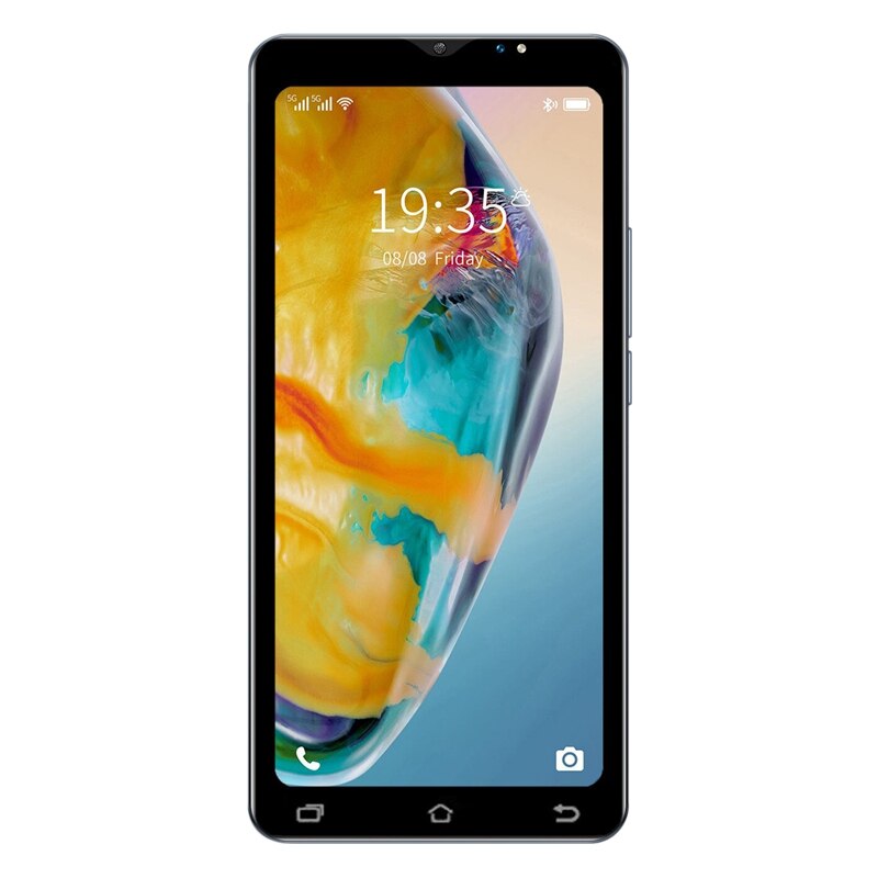 Note30 Mini Smart Phone 5.0 Inch MTK6572 Dual Core 512MB+4GB ROM Dual SIM Dual Standby Android 4.4 EU Plug: Black