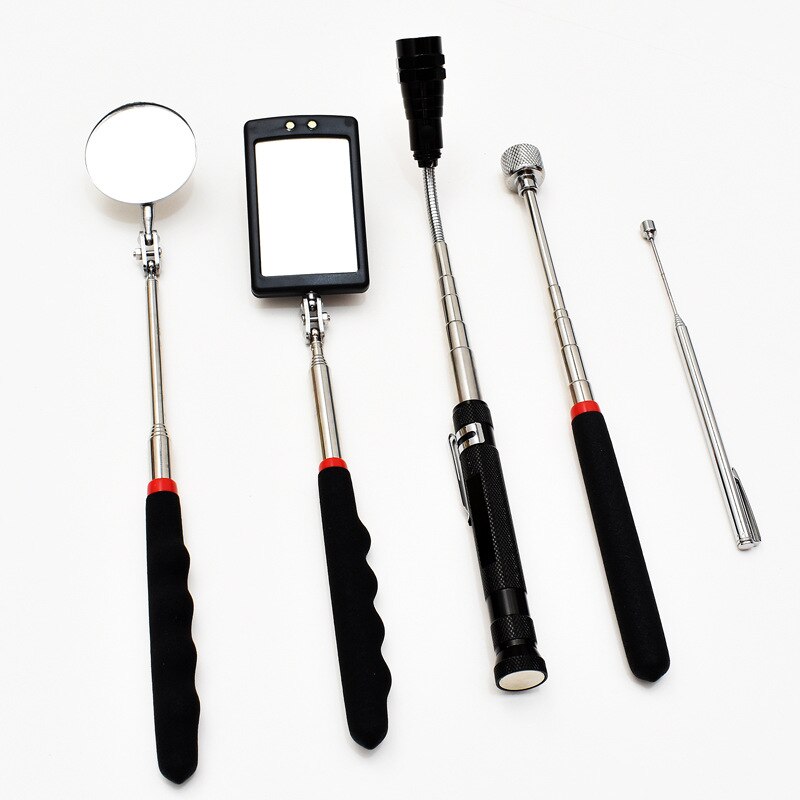 3 Led Draagbare Zaklamp Flexibele Hoofd Zaklamp Zaklamp Met Een Magneet Telescopische Flexibele Lamp Pick Up Tool Lamp Licht