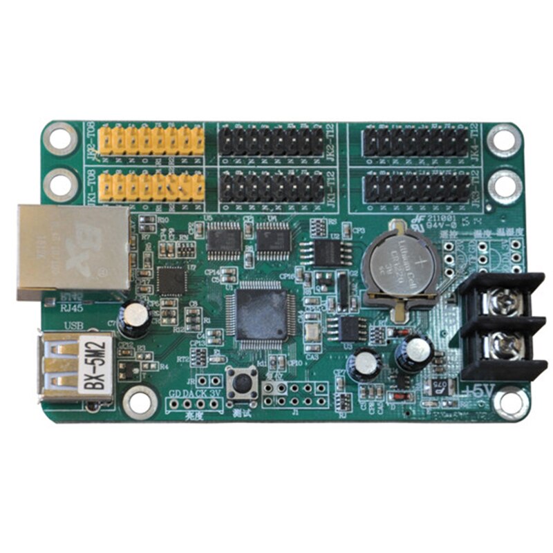 Onbon BX-5M2 mit Ethernet und usb-anschluss für Single Dual farbe P10 LED-bildschirm