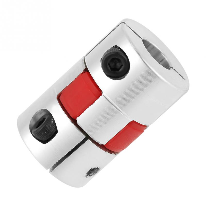 Flexible Coupler Spider Shaft CNC Stepper Motor Coupler Jaw Shaft Coupling Connector Universal Joint Couple OD20mm x L25mm