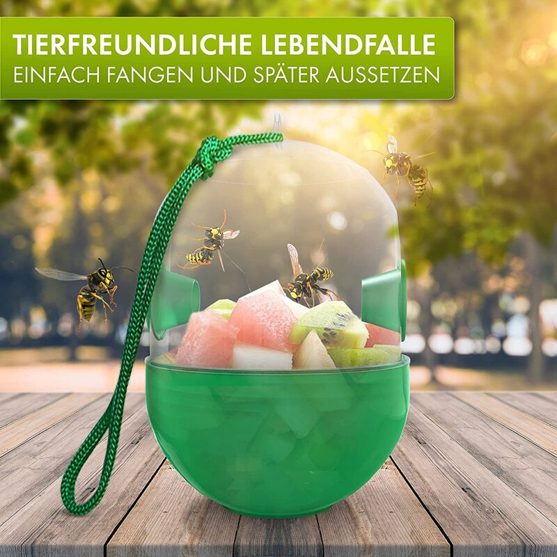 Wesp Val Set Van 4 Wesp Repellent Wespen Dier Vriendelijke Live Val Wesp Val Voor Opknoping Wesp Val