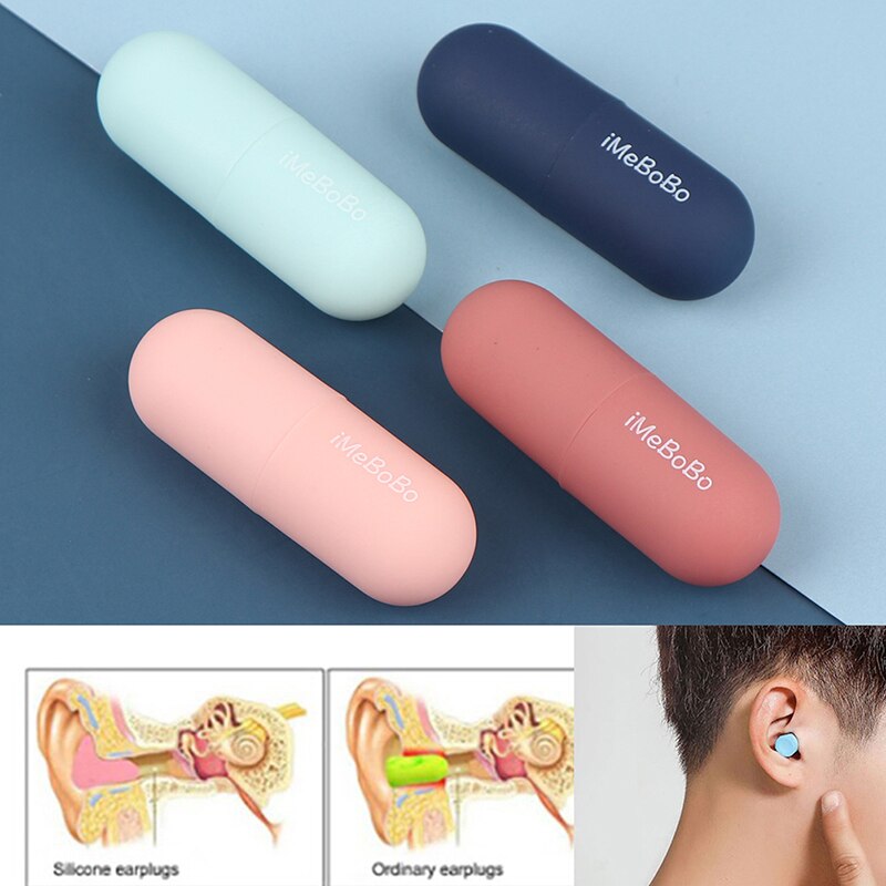 Soundproof Sleeping Earplugs For Sleep Special Mute Soft Slow Rebound Earplug