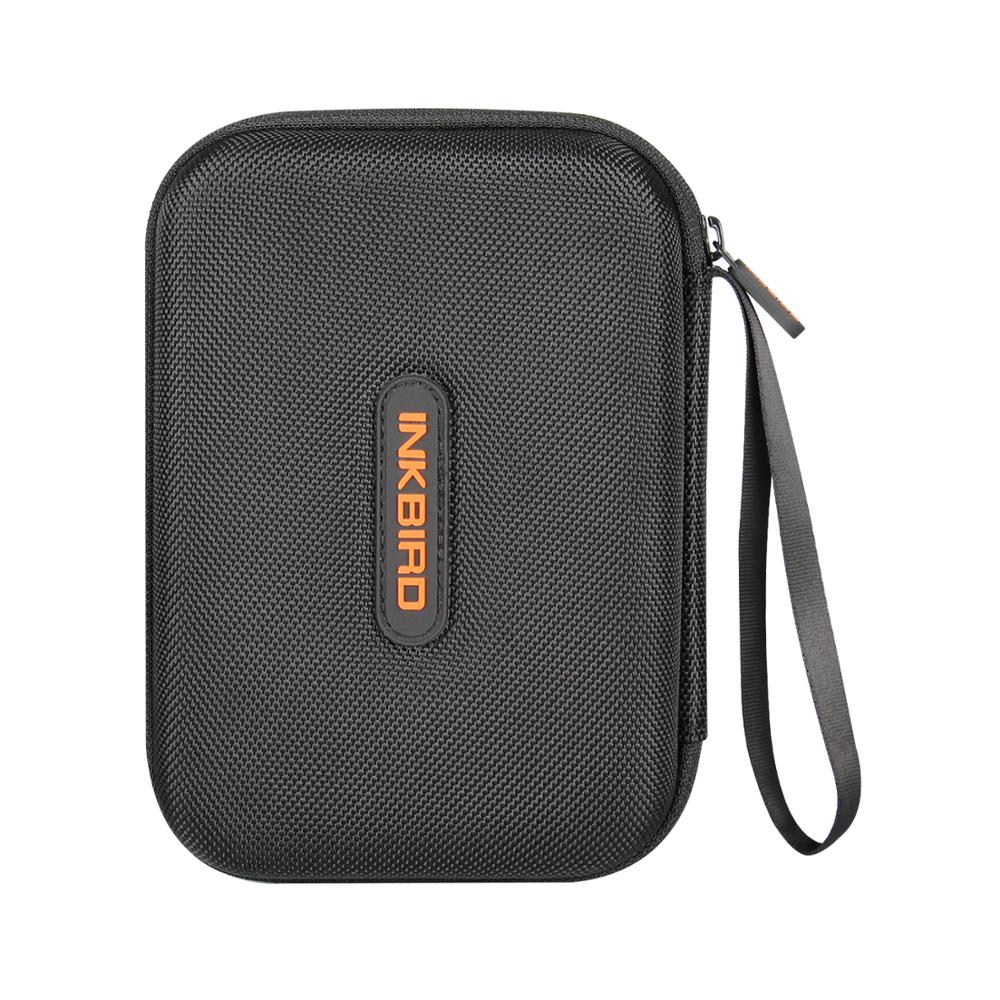 Inkbird-funda protectora de viaje a prueba de salpicaduras con cuerda de mano, bolsa de almacenamiento dura portátil solo para IBT-4XS / IBBQ-4T / IBT-4XP: Default Title