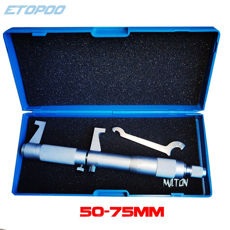 Inside Micrometer Internal Diameter Metric Screw Carbide Gauge Precision Measuring Instrument Internal Diameter Gage Gauge Tools: 50-75mm