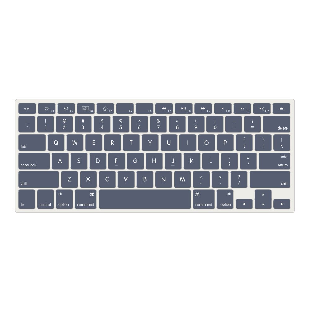 Cubierta para teclado Air 13, Protector de silicona impermeable, para Macbook Air M1, 13, , A2337, A2179: Lavender Grey