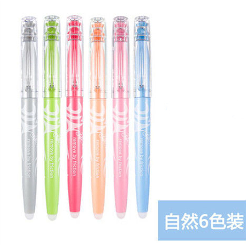 Rotulador resaltador borrable de Frixion SW-FL piloto japonés de colores, marcadores fluorescentes, resaltador Pastel Kawaii, papelería escolar bonita: Blanco