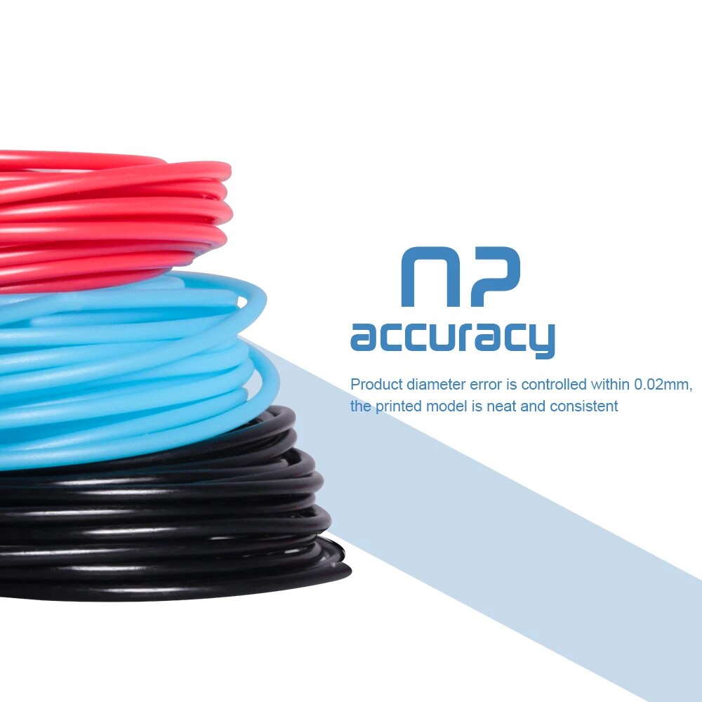 5m 20 farver 3d pen refills pla 3d pen printkabler 3d printerfilament printmaterialer højpræcisionsprinterkabel