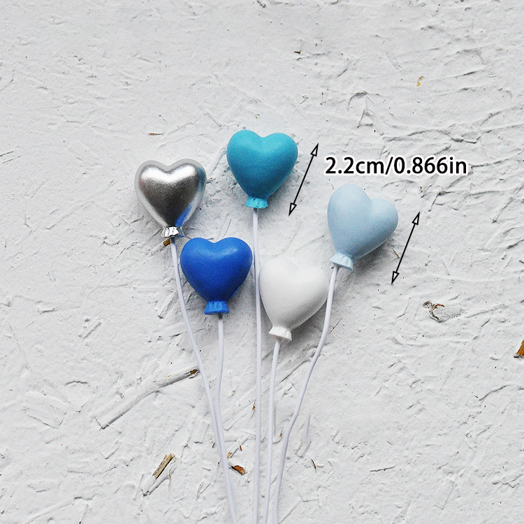 3d schattige roze en blauwe mini-beertjes als taarttoppers met teddybeer-thema voor een jongen of meisje, perfect voor een verjaardagstaart, babyshower of 1st feest met een beertje als decoratie.: Duidelijk