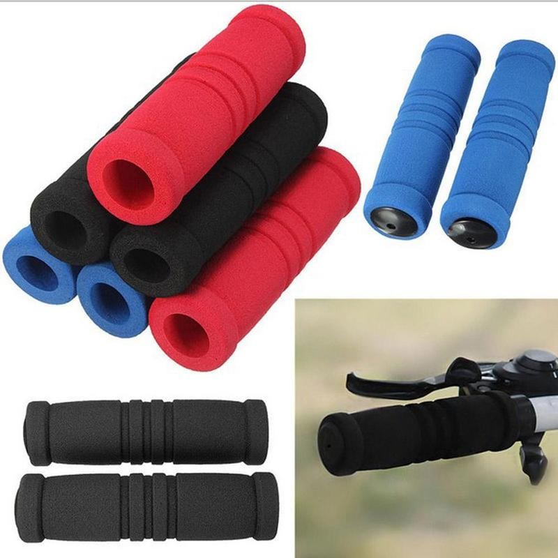 Esponja de espuma suave para manillar de bicicleta, empuñaduras de manillar de bicicleta de montaña, BMX, MTB, 33mm, 1 par
